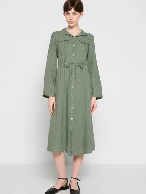 Foto van product Blousejurk Le Monde du Lin kaki