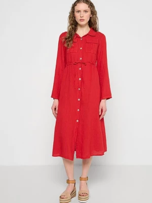 Foto van product Blousejurk Le Monde du Lin rood