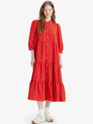 Foto van product Blousejurk Levi's rood gemêleerd