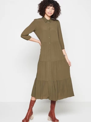 Foto van product Blousejurk LUISA CERANO olijfgroen