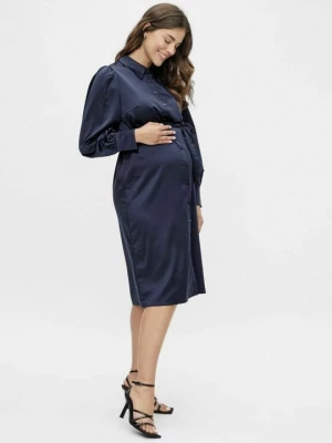 Foto van product Blousejurk Mamalicious donkerblauw