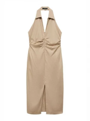 Foto van product Blousejurk Mango zandkleur