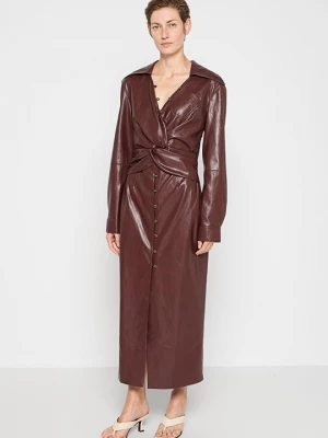 Foto van product Blousejurk Nanushka bruin