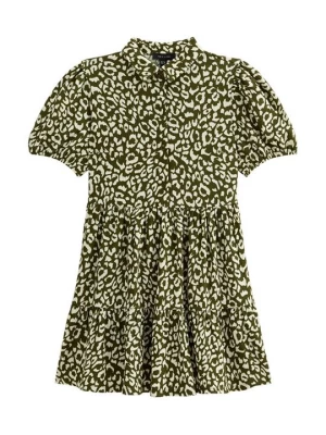Foto van product Blousejurk New Look groen gemêleerd