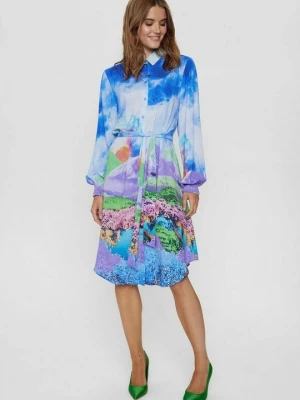 Foto van product Blousejurk Nümph blauw