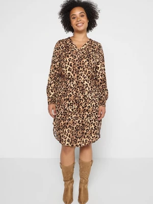 Foto van product Blousejurk ONLY Carmakoma beżowy