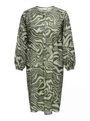 Foto van product Blousejurk ONLY Carmakoma groen