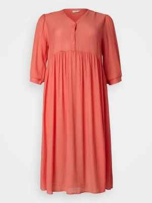 Foto van product Blousejurk ONLY Carmakoma lichtrood