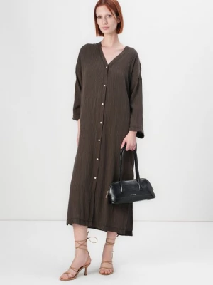 Foto van product Blousejurk PARFOIS bruin