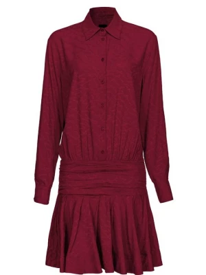 Foto van product Blousejurk Pinko bordeauxrood gemêleerd