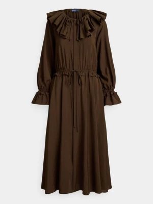 Foto van product Blousejurk Polo Ralph Lauren donkerbruin