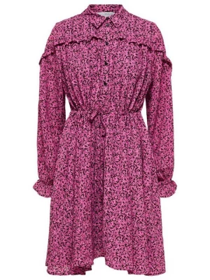 Foto van product Blousejurk Selected donkerroze