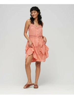 Foto van product Blousejurk Superdry koraalrood