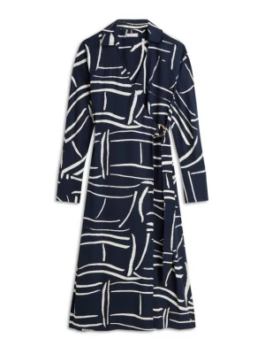 Foto van product Blousejurk Tommy Hilfiger blauw