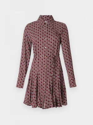 Foto van product Blousejurk Tommy Hilfiger blauw