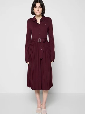 Foto van product Blousejurk Tommy Hilfiger bordeauxrood