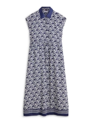 Foto van product Blousejurk Tommy Hilfiger donkerblauw