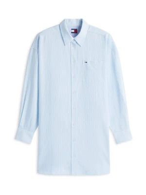 Foto van product Blousejurk Tommy Jeans donkerblauw