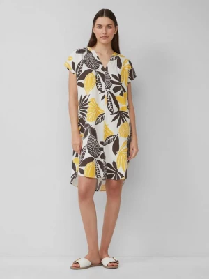 Foto van product Blousejurk van een linnenmix met steekzakken s.Oliver crème