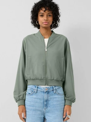 Foto van product Blouson met opstaande kraag QS groen