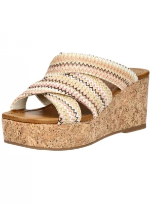 Foto van product Blowfish Malibu Muiltjes camel / taupe / zwart / wit