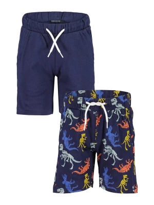 Foto van product BLUE SEVEN Broek navy / donkergeel / pastelgroen / oranje