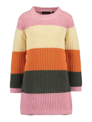 Foto van product BLUE SEVEN Jurk pasteelgeel / grafiet / oranje / rosa