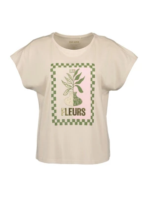 Foto van product BLUE SEVEN Shirt crème / goud / olijfgroen / oudroze