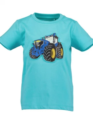 Foto van product BLUE SEVEN Shirt cyaan blauw / geel / grijs / zwart