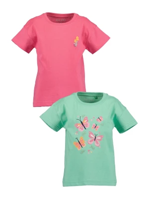 Foto van product BLUE SEVEN Shirt groen / pastelgroen / oranje / pink