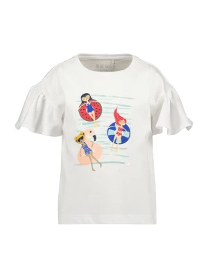 Foto van product BLUE SEVEN Shirt navy / rosa / knalrood / wit