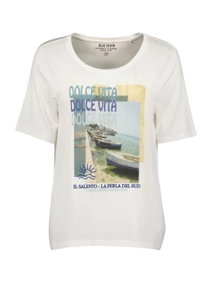 Foto van product BLUE SEVEN Shirt turquoise / donkerblauw / geel / wit