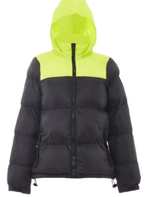 Foto van product BOCOCA Winterjas neongeel / zwart