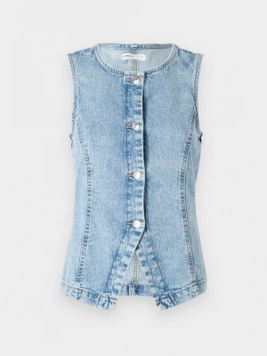 Foto van product Bodywarmer Gina Tricot lichtblauw denim