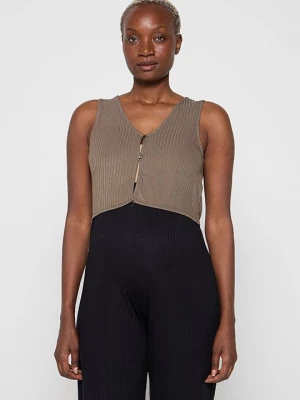 Foto van product Bodywarmer Mamalicious taupe
