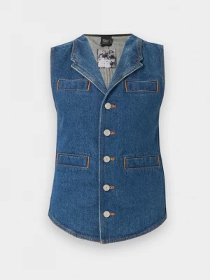 Foto van product Bodywarmer Pinko donkerblauw denim