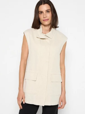 Foto van product Bodywarmer Sarah Pacini zandkleur