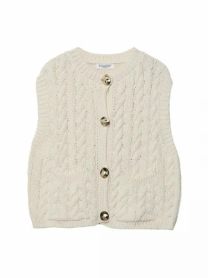 Foto van product Bodywarmer Stradivarius beige mêleerd