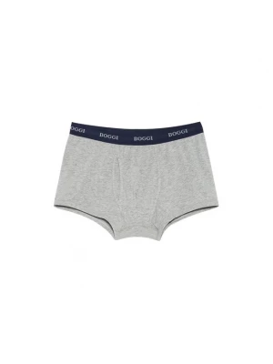 Foto van product Boggi Milano Boxershorts nachtblauw / grijs gemêleerd / wit
