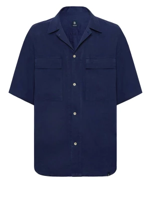 Foto van product Boggi Milano Overhemd 'Camp' blauw / donkerblauw