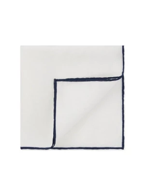 Foto van product Boggi Milano Pochet nachtblauw / wit