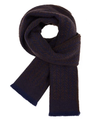 Foto van product Boggi Milano Sjaal navy / donkerbruin