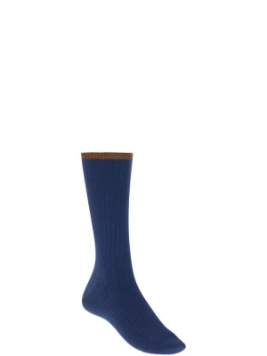 Foto van product Boggi Milano Sokken 'Sustainable' blauw / bruin