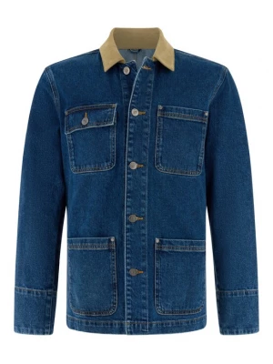 Foto van product Boggi Milano Tussenjas blauw denim