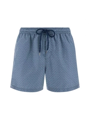 Foto van product Boggi Milano Zwemshorts turquoise / donkerblauw / wit