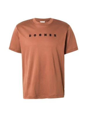 Foto van product BOGNER Shirt 'LUKAS-3' cognac / zwart