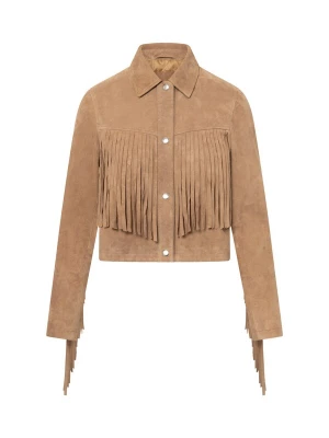 Foto van product Bolongaro Trevor Tussenjas 'Nora Fringe' bruin
