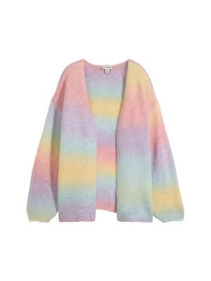 Foto van product bonprix Gebreid vest blauw gemêleerd / geel gemêleerd / lila gemêleerd / oranje gemêleerd
