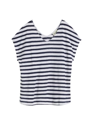Foto van product bonprix Shirt donkerblauw / wit