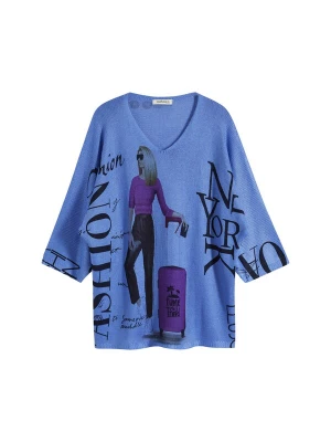 Foto van product bonprix Trui beige / blauw / lila / zwart